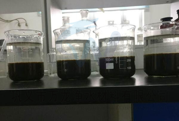 印染廠高效脫色劑污水處理效果